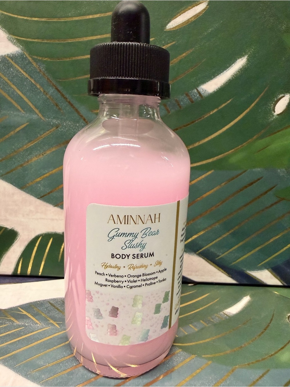 Aminnah Gummy Bear Slushy Body Serum 4 oz Limited Release Gourmand NEW